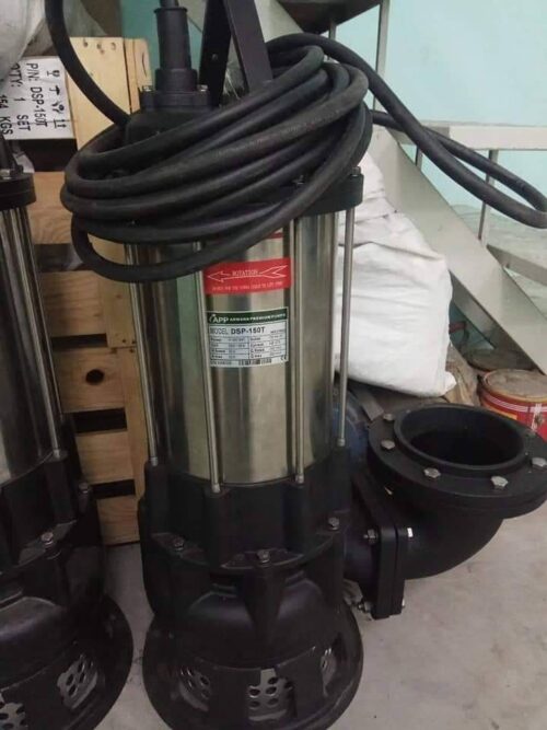 Bơm chìm hút hố móng bùn đặc APP DSP-100T