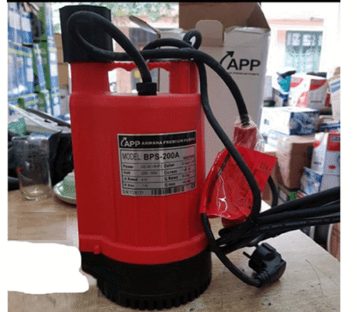 MÁY BƠM THẢ CHÌM BPS-200DA (Có Phao)