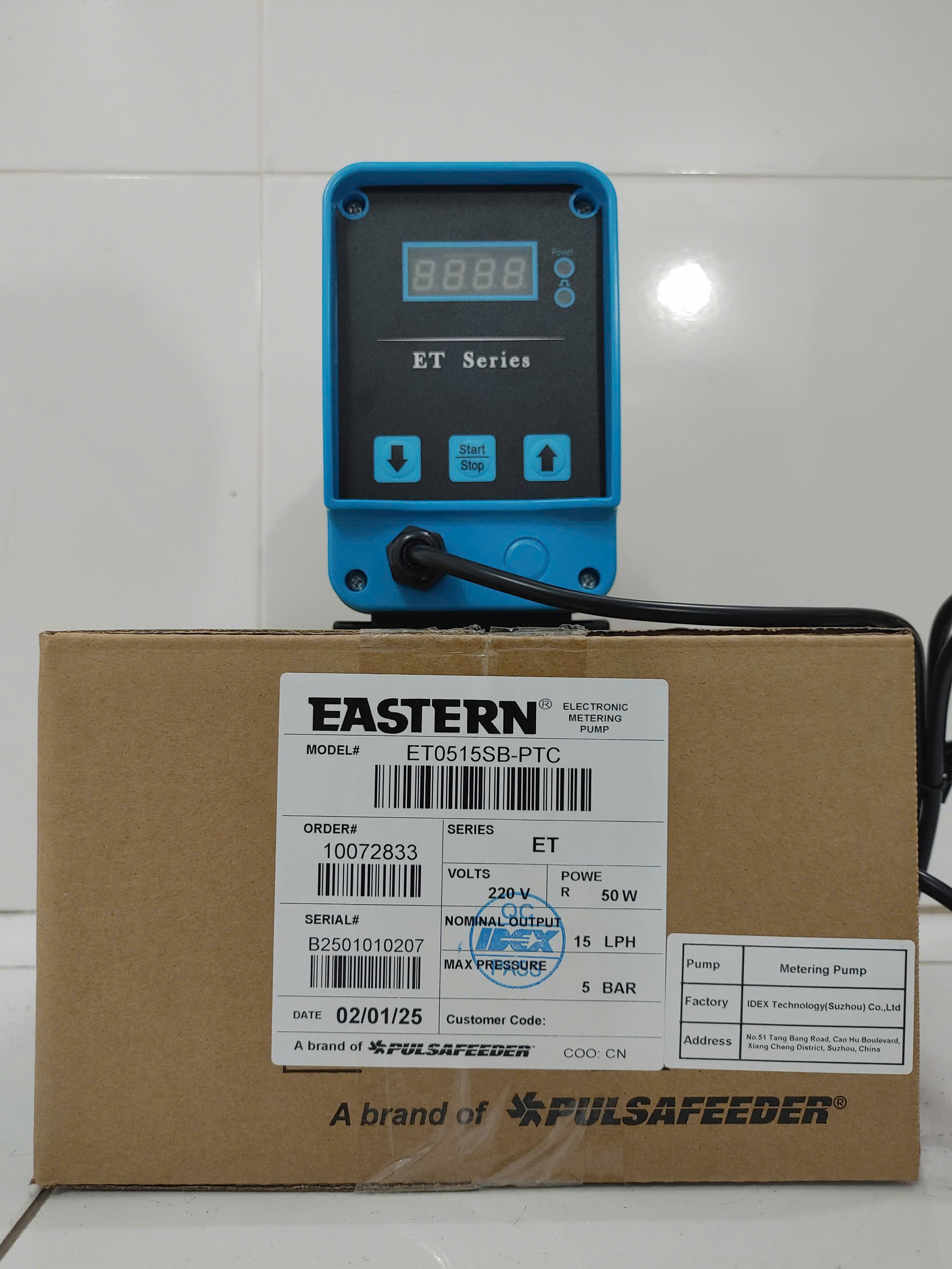 máy bơm định lượng kiểu điện tử Eastern máy bơm định lượng kiểu điện tử Eastern
