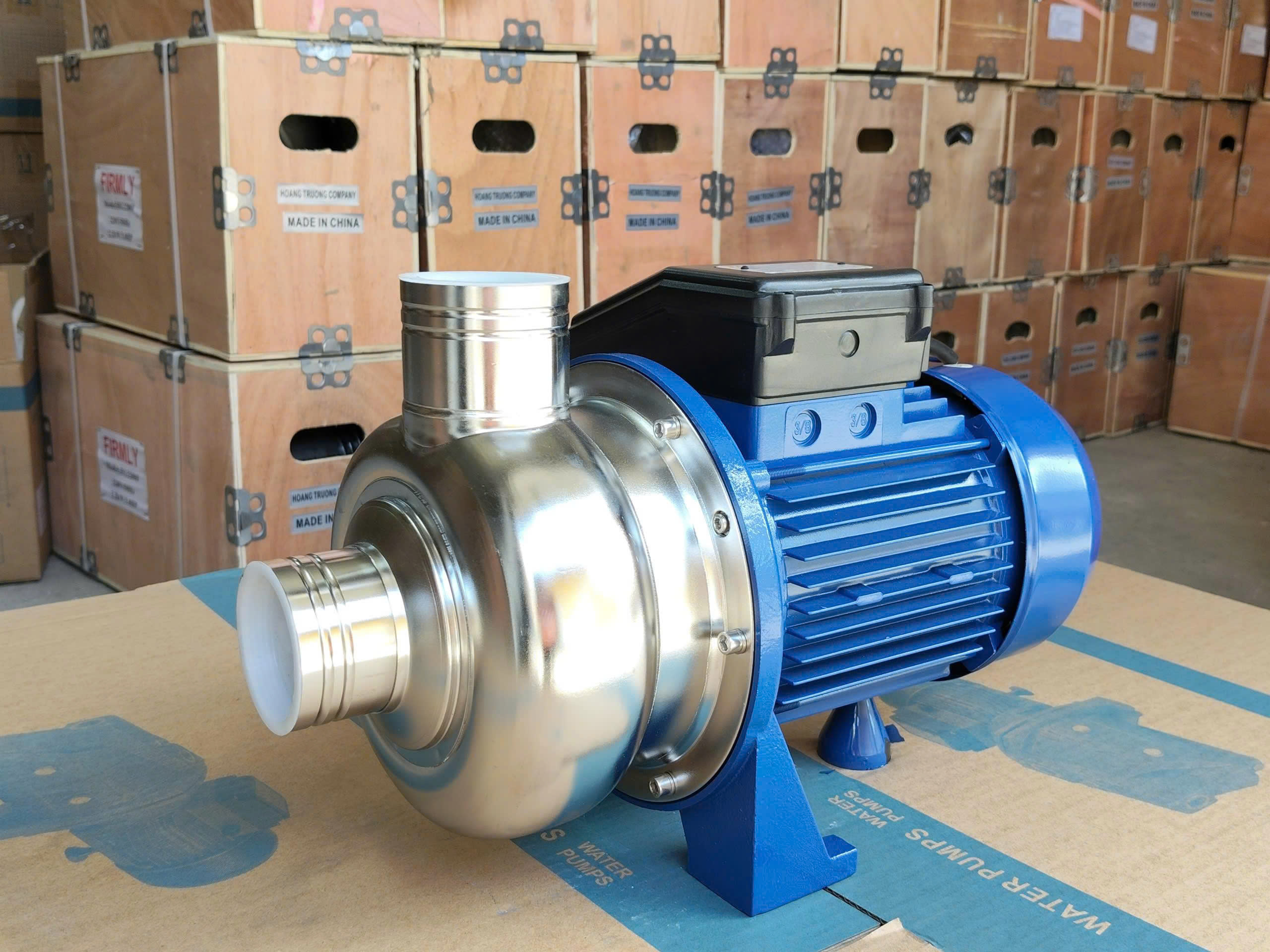 Máy bơm ly tâm cánh hở HT INOX DWO