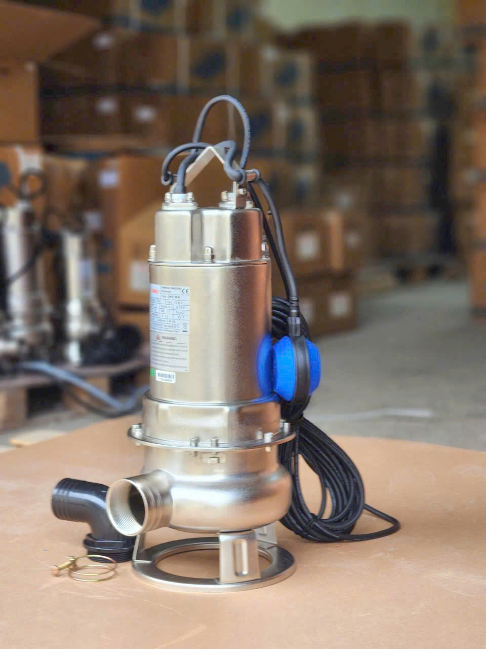 Máy bơm chìm thải Inox FIRMLY DWE