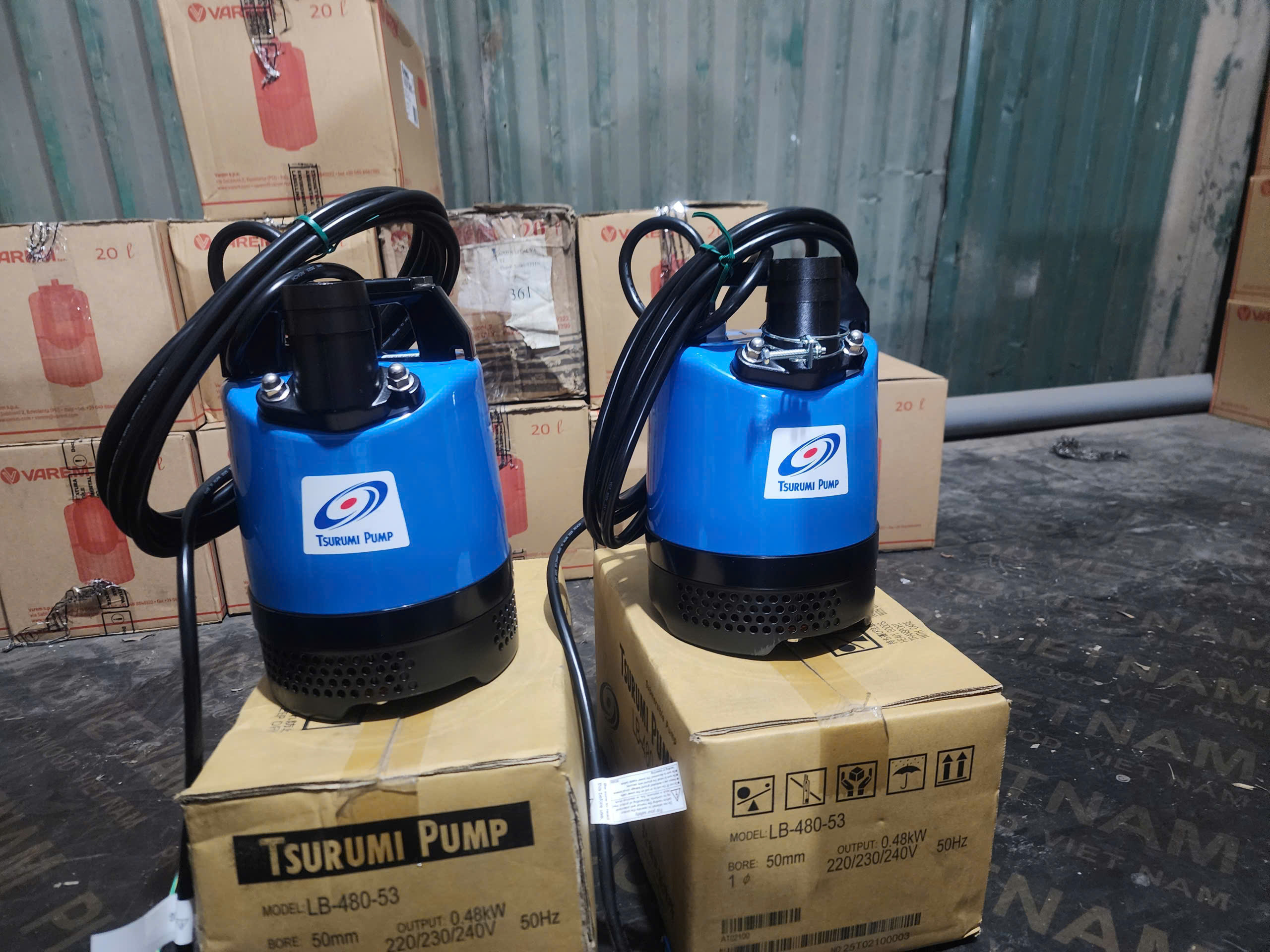Máy bơm nước chìm bằng nhựa Tsurumi Máy bơm nước chìm bằng nhựa Tsurumi